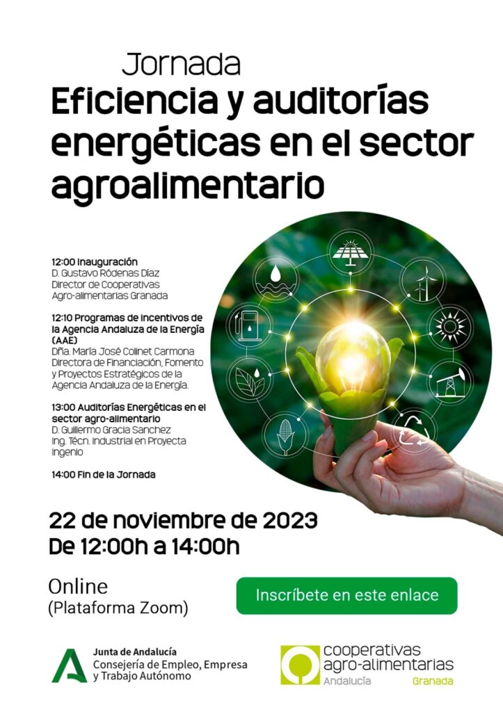 Jornada sobre eficiencia energética en el sector agroalimentario