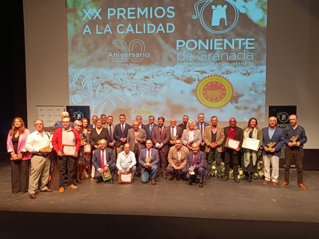 Las cooperativas olivareras, protagonistas de los Premios a los Mejores AOVE “Poniente de Granada”