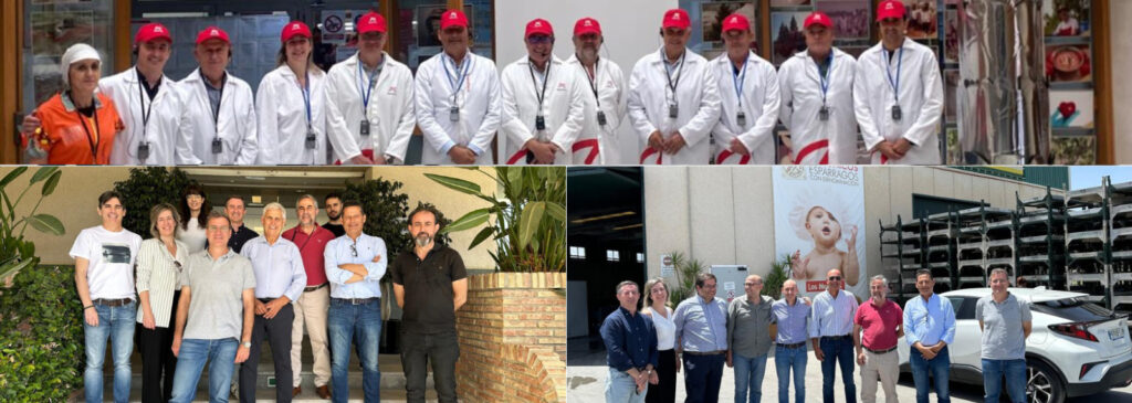 La Consejería de Agricultura visita 3 cooperativas-OPFH para comprobar el resultado de la inversión en el sector  