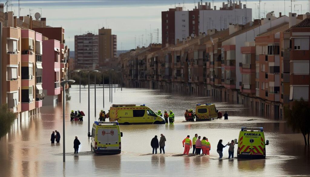 Recogida solidaria de ayuda para los afectados por la DANA en Valencia