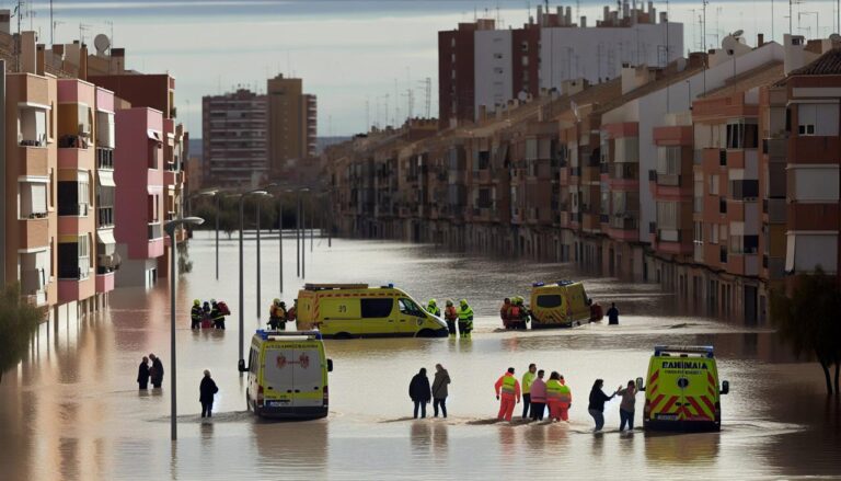 Recogida solidaria de ayuda para los afectados por la DANA en Valencia