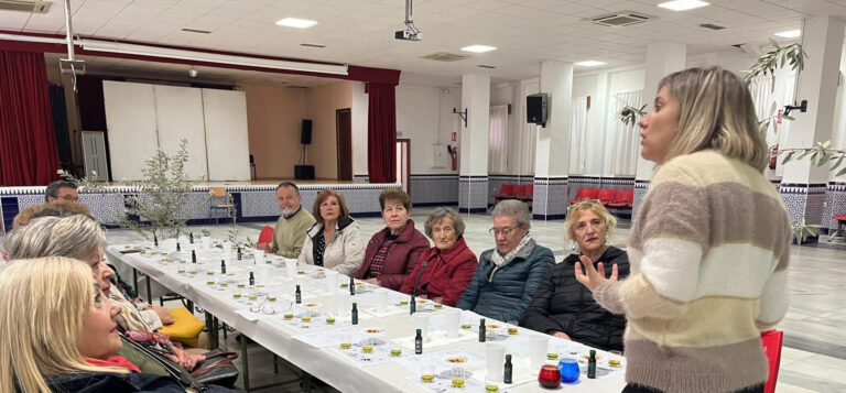 Cata de AOVE de la DOP Montes de Granada en Guadahortuna