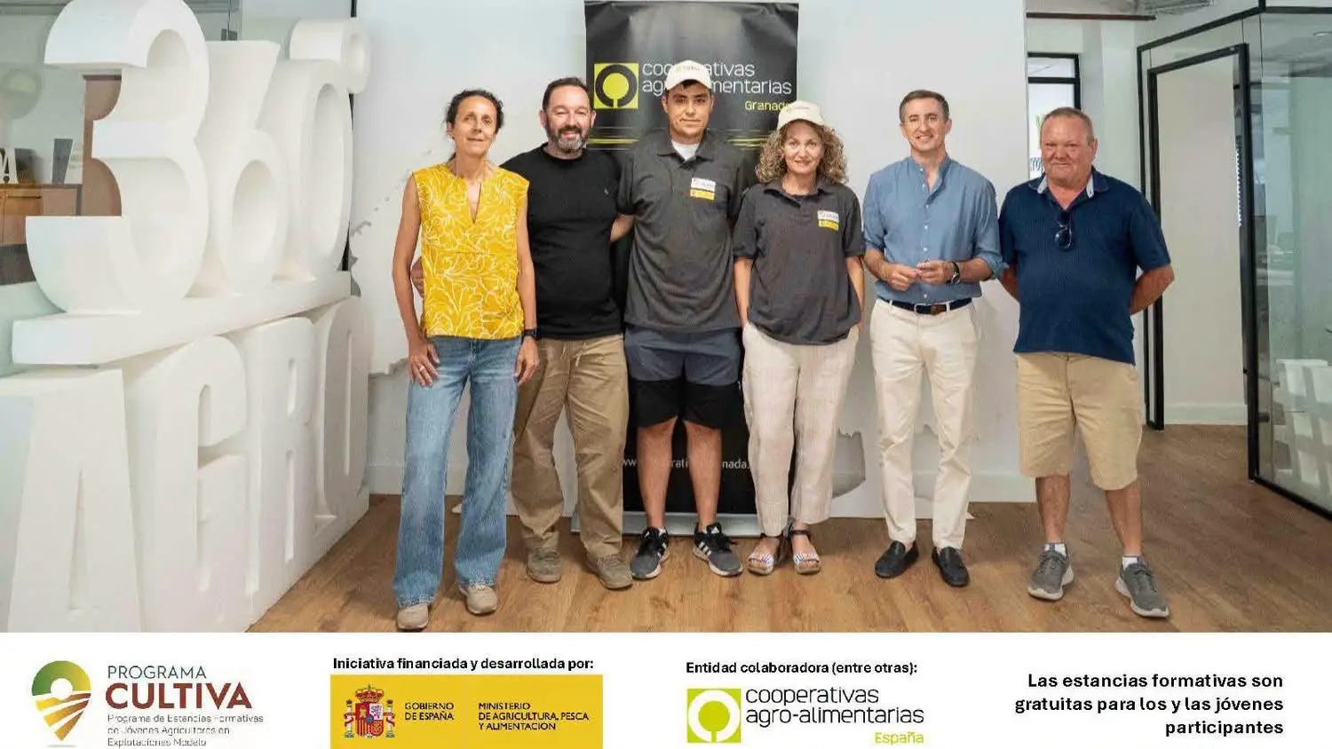 Programa CULTIVA 2026 en Granada: Estancias formativas gratuitas para jóvenes agricultores